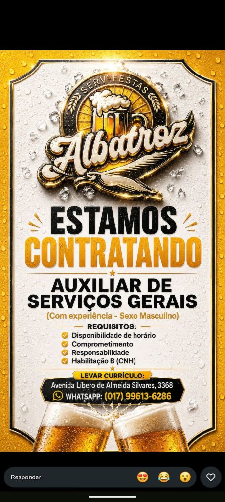 AUX DE SERVIÇOS GERAIS
