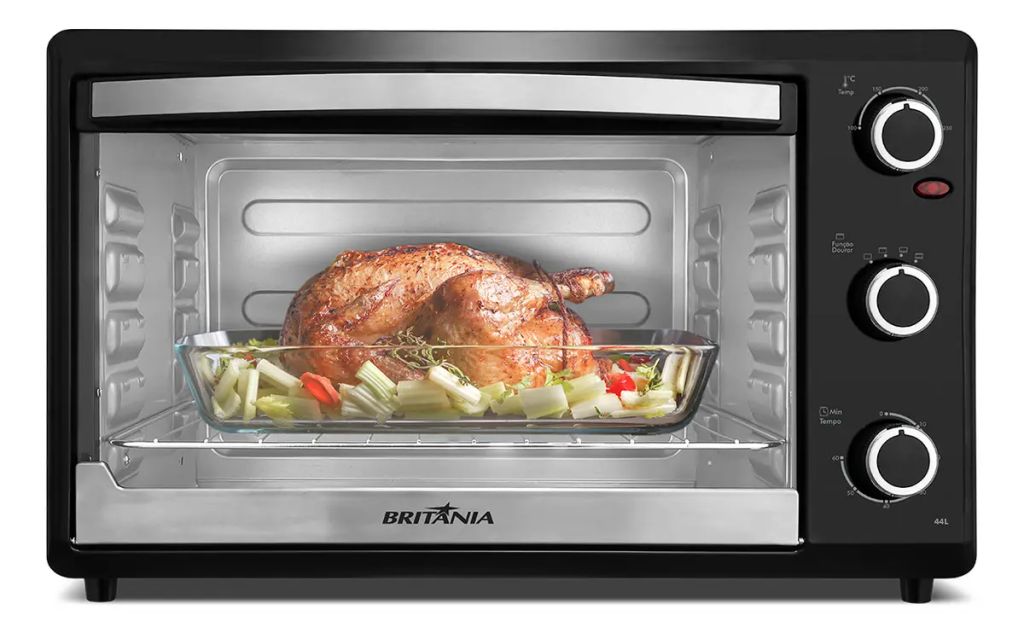 FORNO ELÉTRICO BRITÂNIA 44L PRETO DUPLA RESISTÊNCIA 1500W BFE44P 127VFORNO ELÉTRICO BRITÂNIA 44L PRETO DUPLA RESISTÊNCIA 1500W BFE44P 127V CLIP-ICON FORNO ELÉTRICO BRITÂNIA 44L PRETO DUPLA RESISTÊNCIA 1500W BFE44P 127V FORNO ELÉTRICO BRITÂNIA 4