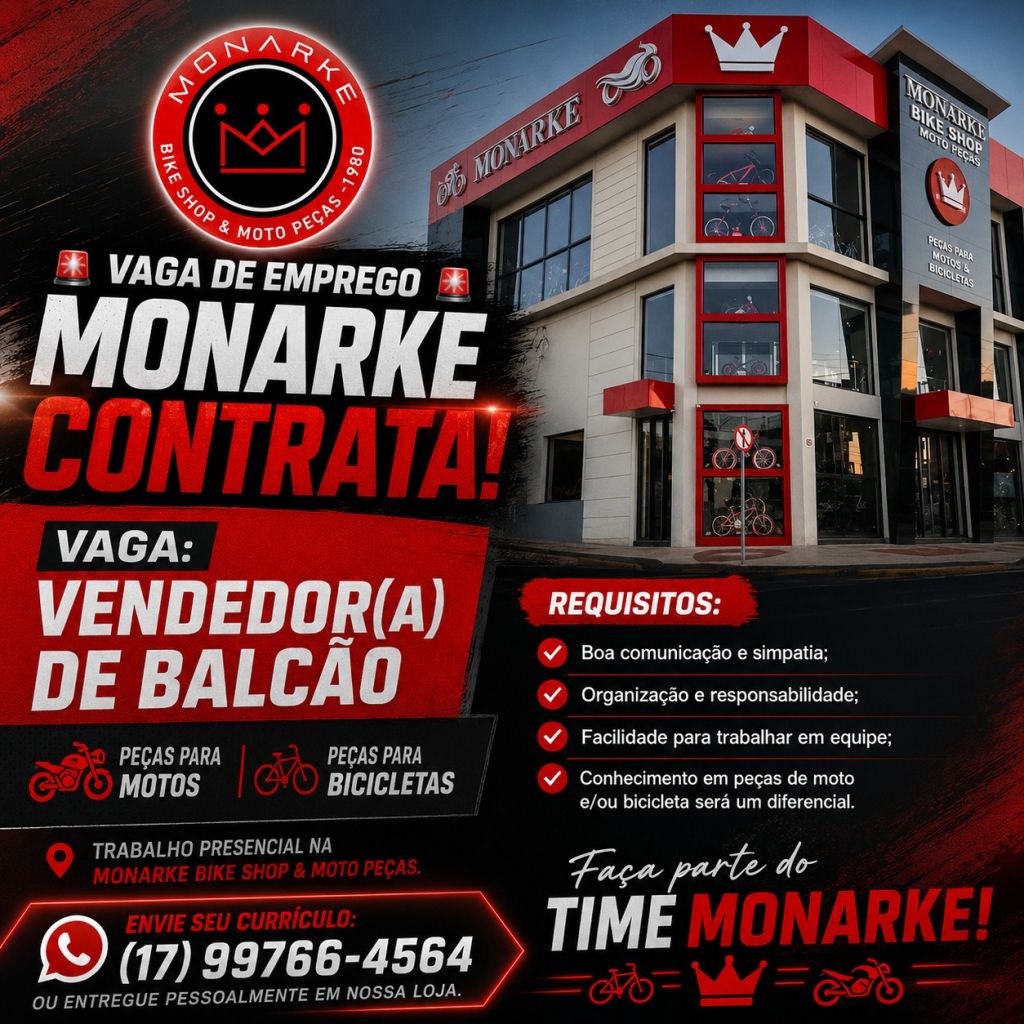 VENDEDOR(A) DE BALÇÃO