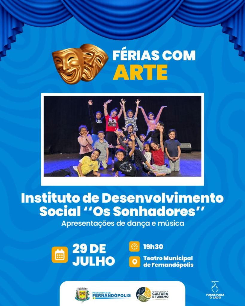 APRESENTAÇÃO DE DANCA E MÚSICA