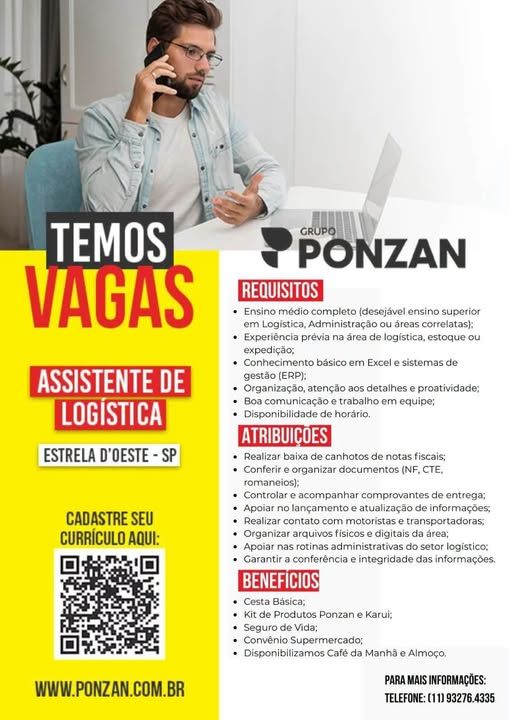 ASSISTENTE DE LOGISTICA