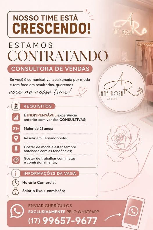 CONSULTORA DE VENDAS